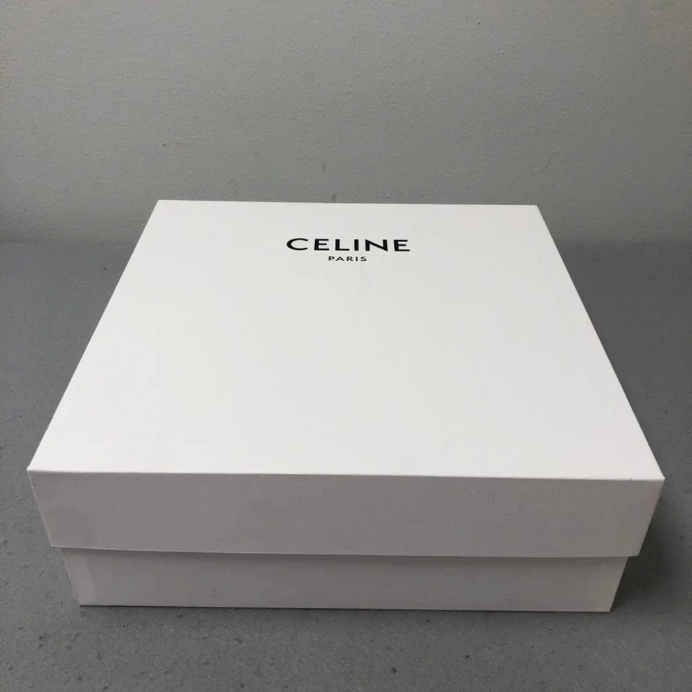Celine Packaging Set White Luxury Gift Box Dust Bag Envelope 13x13x5